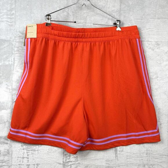 NWT Nike Fly Crossover Dri-FIT Basketball Shorts Women’s 3X Orange Purple $64 - Picture 5 of 12